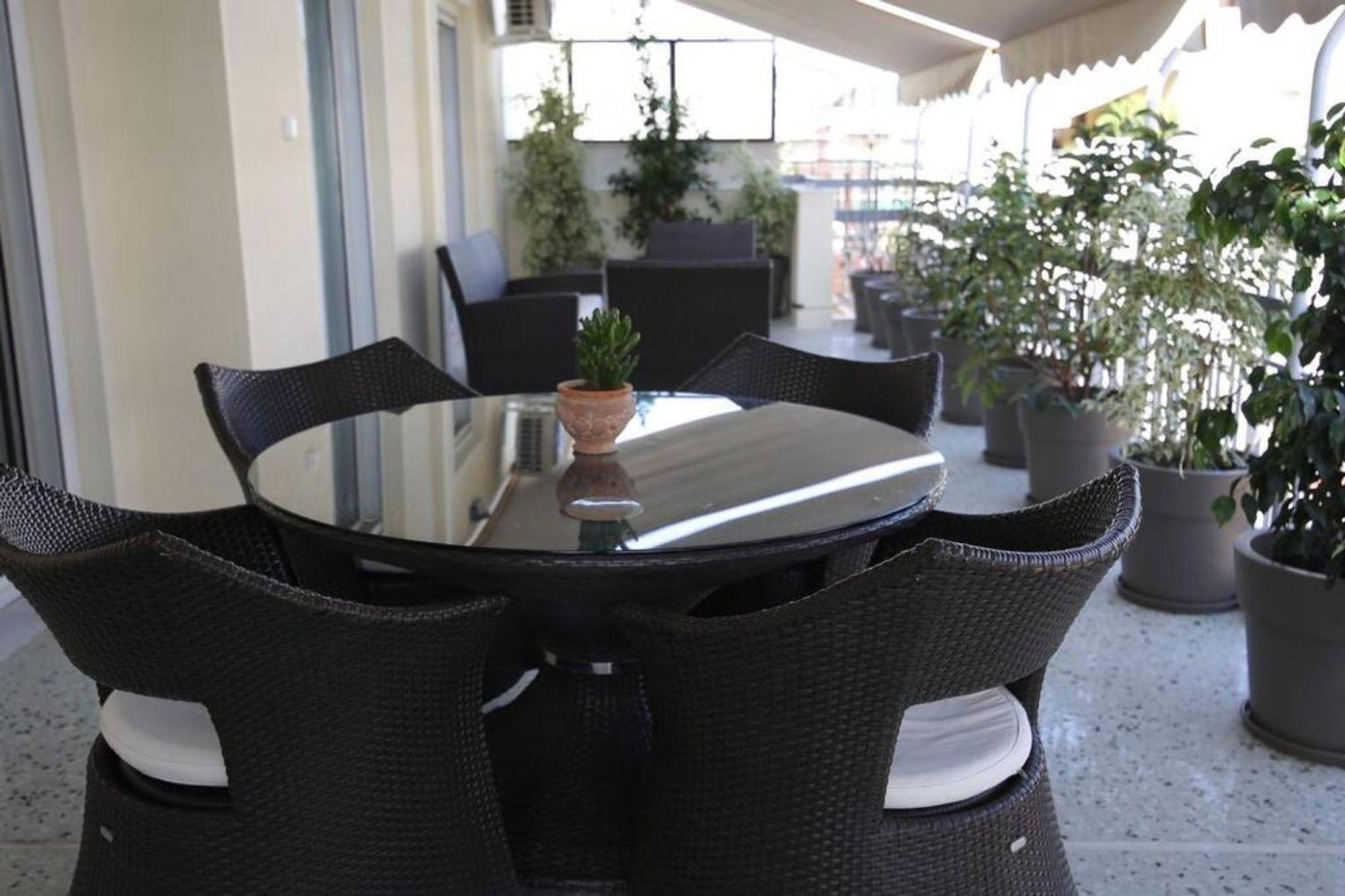 Penthouse Lux Flat With 2 Bd Next To Larissis Apartment Athens Ngoại thất bức ảnh
